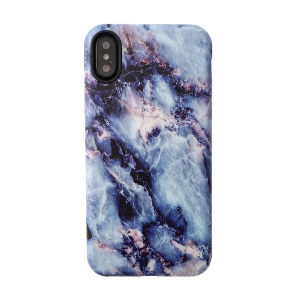 Blue Stone Marble Print Phone Case - Picture 5 of 5